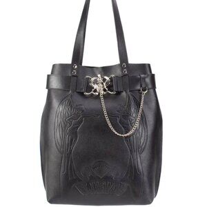 FLUEVOG Lola Embossed tote bag with buckle